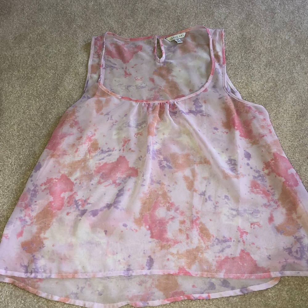 Tie dye blouse
